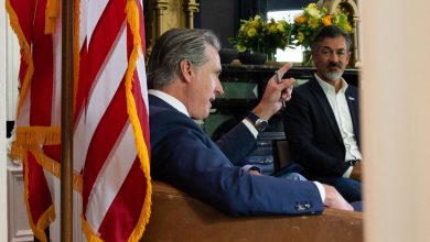 Newsom said that Republican-led redistricting efforts in places like Florida and Texas might lead to an equally strong response from California