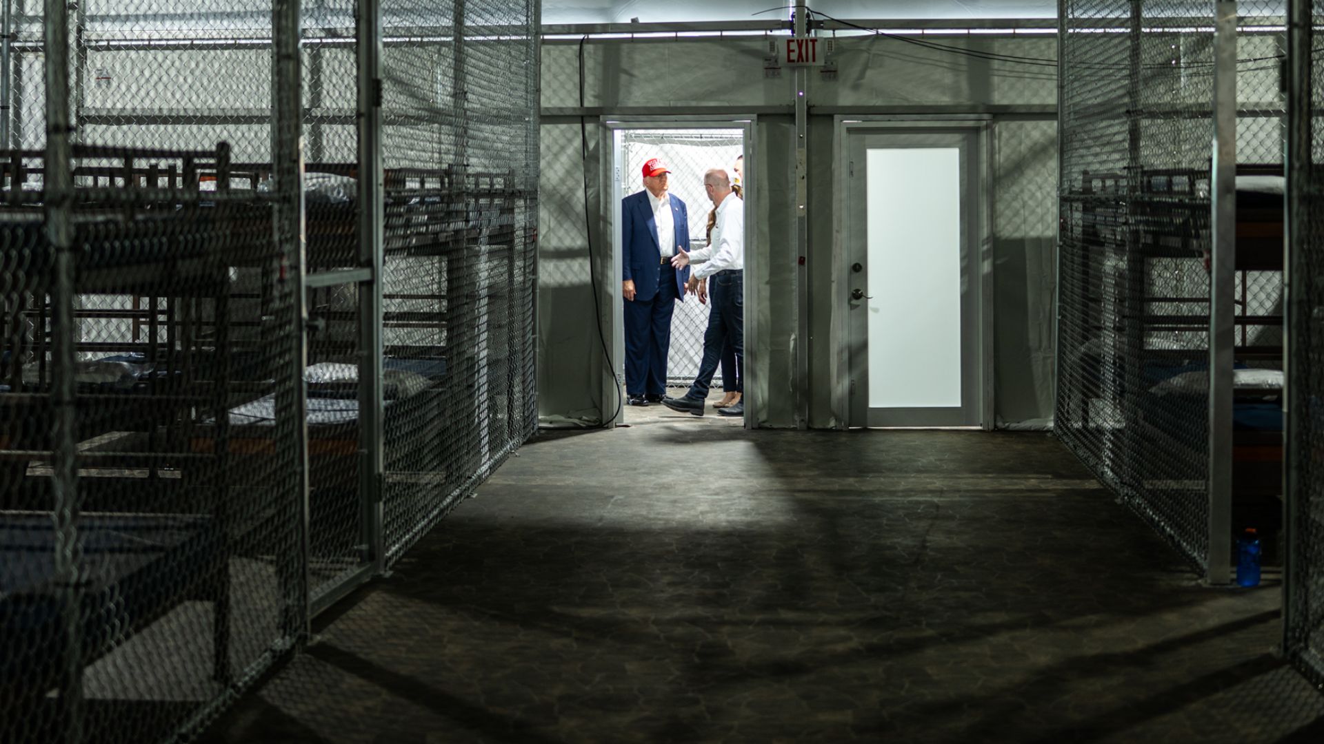 Gov. DeSantis announced the opening of another immigration detention center in Florida, which shows how aggressive the state is on immigration enforcement.