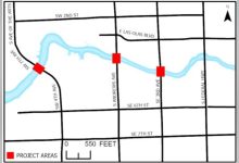 On Tuesday, September 16, Broward County's Public Works Highway and Bridge Maintenance Division started a series of scour protection operations along the New River