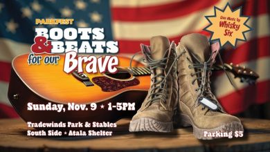 ParkFest: Boots and Beats for Our Brave will bring the community together on Sunday, November 9, from 1 to 5 p.m. at Tradewinds Park & Stables for an afternoon dedicated to celebrating and honoring military veterans
