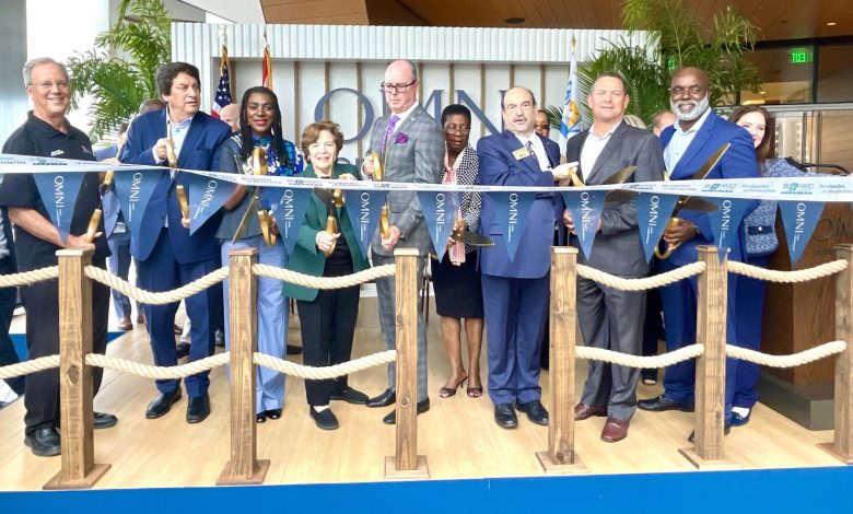 The official opening of the Omni Fort Lauderdale Hotel was a big step forward for Broward County's convention district