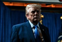 Late on Sunday night, Donald Trump deleted a error-filled Truth Social message. A few minutes later, he posted it again with the spelling and somewhat altered