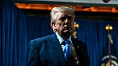 Late on Sunday night, Donald Trump deleted a error-filled Truth Social message. A few minutes later, he posted it again with the spelling and somewhat altered