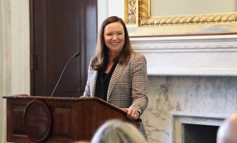 U.S. Senator Ashley Moody from Florida on Thursday asked the Senate to quickly approve new laws that would make it safer for police officers in the field