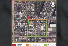 Work on a major sewer infrastructure upgrade in the Harbordale neighborhood is continuing under a revised construction timeline after crews encountered conflicts with existing underground utilities