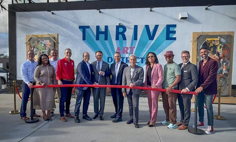 The City of Fort Lauderdale marked a new chapter for Progresso Village with the official opening of the Thrive Art District, a five-acre redevelopment that reshapes a once-industrial stretch into a center for creativity and commerce.