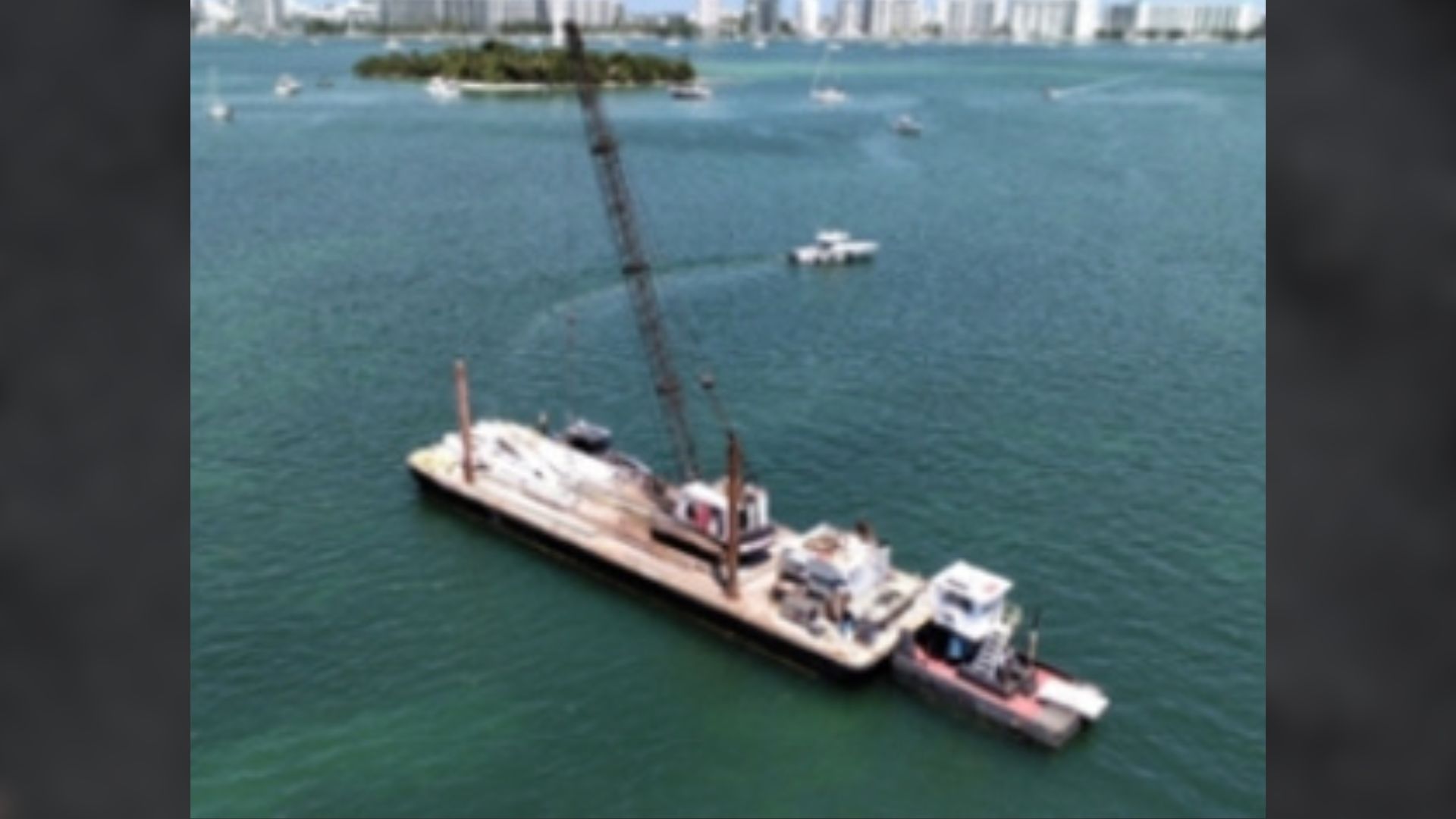 According to the Department of Justice citing court records, 46-year-old Yusiel Lopez Insua was operating a tugboat on July 28, 2025, while pushing a barge loaded with construction debris across Biscayne Bay.