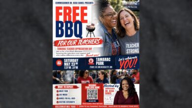 Tamarac teachers and school support staff are being invited to step away from the classroom for an afternoon built around food, music and appreciation.