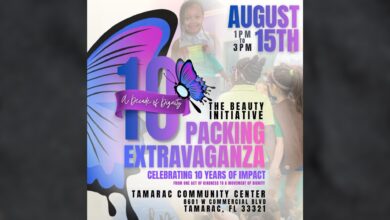 The City of Tamarac is inviting the community to celebrate a decade of service by helping pack hygiene care kits for people across Broward County who need everyday essentials.