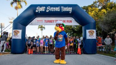 The city’s long-running tradition returns Thursday, Nov. 26, when the 46th Annual Tamarac Turkey Trot 5K starts at 7:30 a.m. outside Tamarac City Hall, 7525 NW 88th Ave. The USATF-certified course is described as flat and fast, taking runners through several turns before finishing back at City Hall.